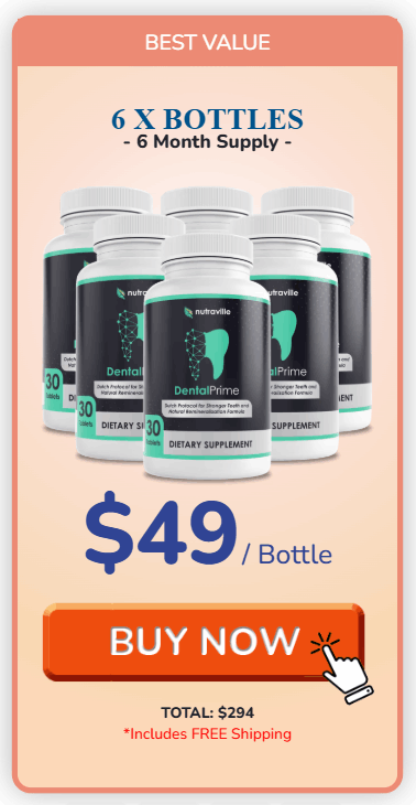 DentalPrime buy now 6 bottles